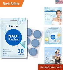 NAD Patches for Women and Men, NAD Patch for Energy and Healthy Aging, Nicot...