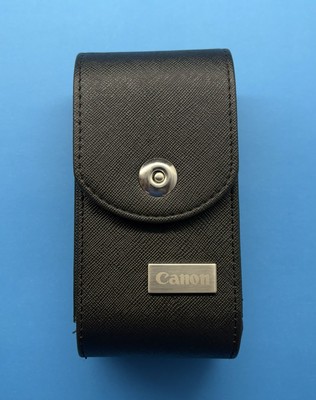 Canon Leather Camera Case for PowerShot SX740 (Black)  Like New Condition !!   