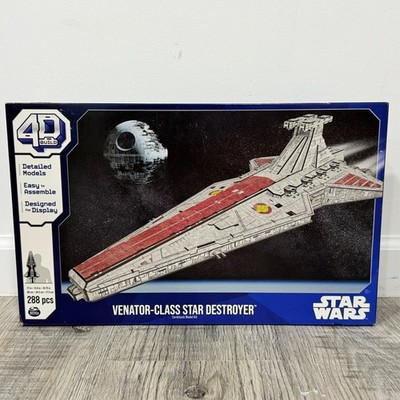 Star Wars Deluxe Venator-Class Star Destroyer 3D Model Kit Gift | NEW