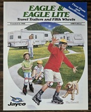 1999 Jayco Sales Brochure Eagle / Eagle Lite Travel Trailers Fifth Wheel Campers