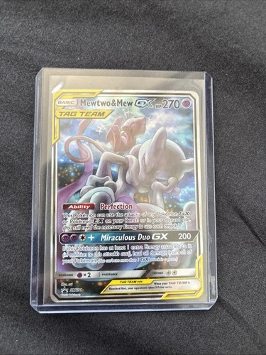 Pokémon TCG Mewtwo & Mew GX SM191 Full Art