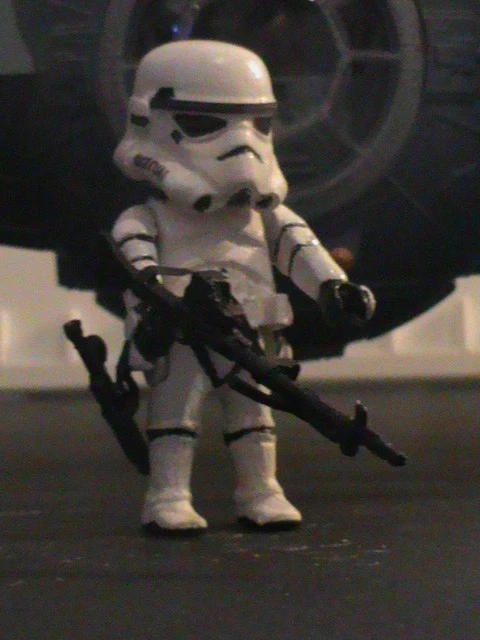 Figurine Playmobil Scout Trooper Personnalisé - Star Wars V - Réf 043 - Occasion