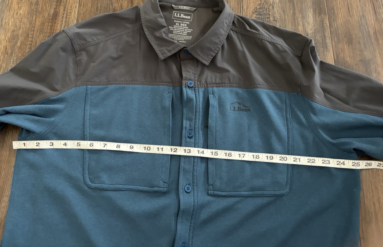 L.L. Bean Button Front Vented Jacket Lightweight … - image 7