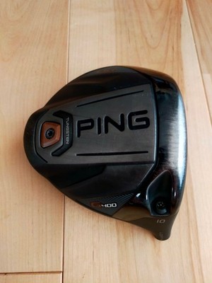 [Used] PING G400 Driver 10° Head Only Tungsten Adjustable - From JAPAN