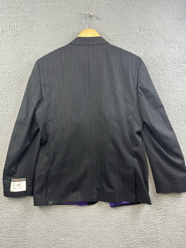 $650 Ben Sherman Merton 2 Piece Suit 46R x W41 One Button Jacket Raw Hem NWT - Bild 5 von 23