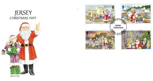 Jersey Comm/FDC - Christmas 1997 - Jersey -  1997  (JES337)