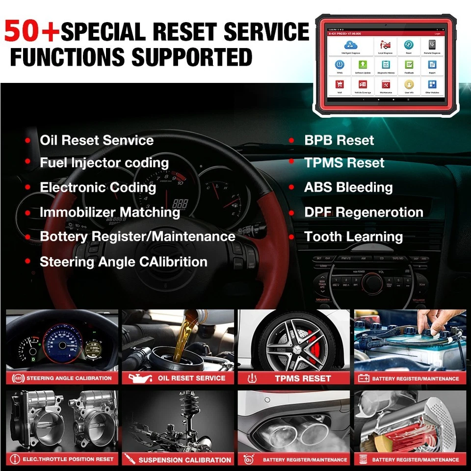 2025 LAUNCH X431 PRO3S+ V2.0 Car Diagnostic Tool Full System ECU Coding Scanner - Image 3 of 4