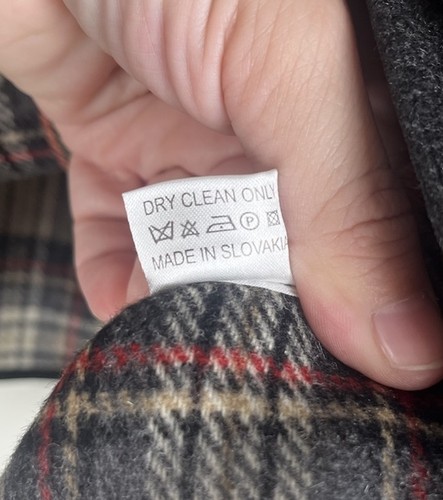 GILET UOMO JIMMY HOURIHAN grigio pura lana nuova taglia XL Irlanda made in Slovakia - Foto 4 di 5