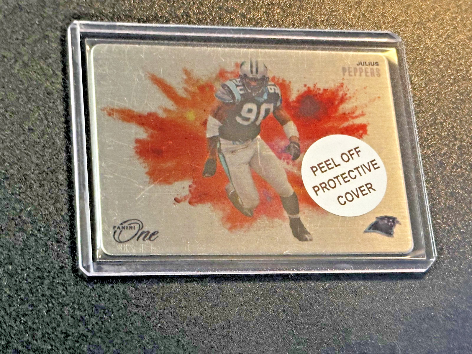 2024 Panini One Color Blast Julius Peppers #CB-JPS. SSP Case Hit Panthers  [1.2]