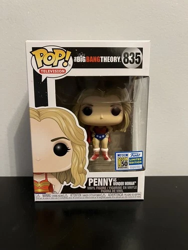 Funko Pop! Big Bang Theory - Penny as Wonder Woman #835 - San Diego Comic Con
