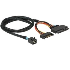 0.5M/1M SFF 8643 to U.2 SFF-8639 Cable with 15 Pin Female SATA Connector