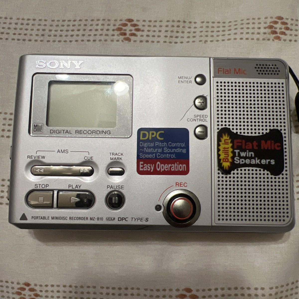 kk Sony MD Minidisc Player/Recorder (MZ-B10) | eBay
