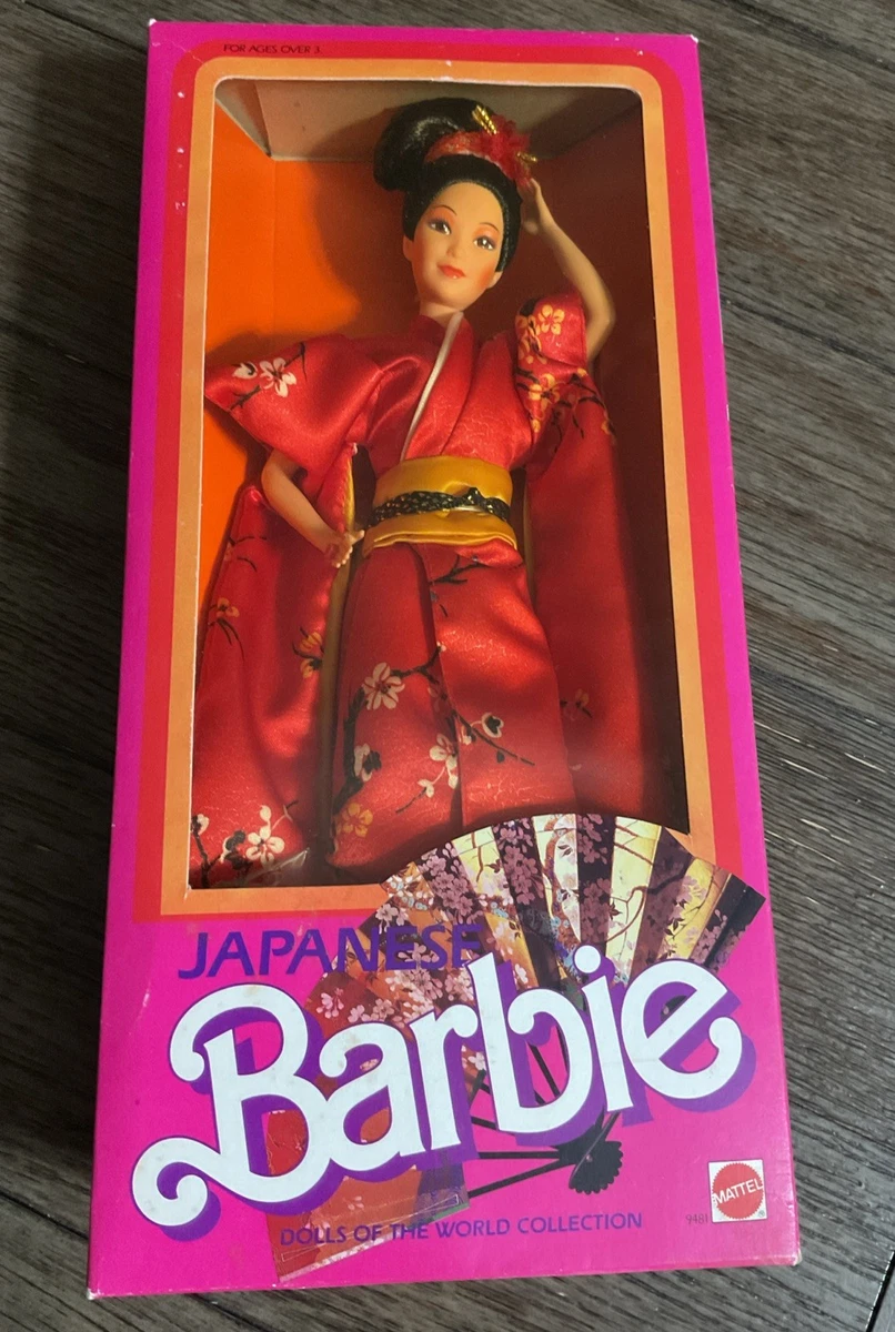 Mattel Dolls of the World 1984 Year Manufactured Barbie Dolls