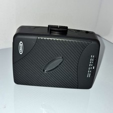 Jensen SCR-75 Black Stereo Cassette Player AM/FM Radio Headphone Line-Out