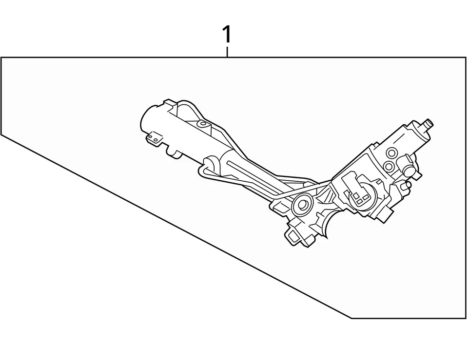 Steering Gear/Rack Power Rack And Pinion Sedan Fits 06-07 BMW 323i 3644394 - Imagem 4 de 4