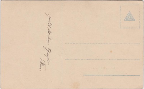 Ansichtskarte  Herzlichen Glückwunsch zum ersten Schultage ca 1916 1916 - Bild 3 von 3