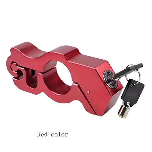 Motorcycle Handlebar Lock Anti-Theft Locks for Motorcycle Electric Vehicle Alumi - Picture 7 of 15
