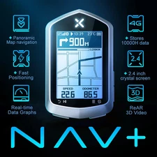 XOSS NAV+ GPS Bike Computer Wireless Cycling Speedometer Odometer MTB Road