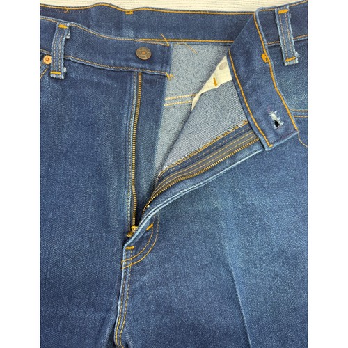 Vintage 1980er Levi's 517 Jeans Herren 38x29 Distressed Boot Cut Denim Made USA - Bild 6 von 9