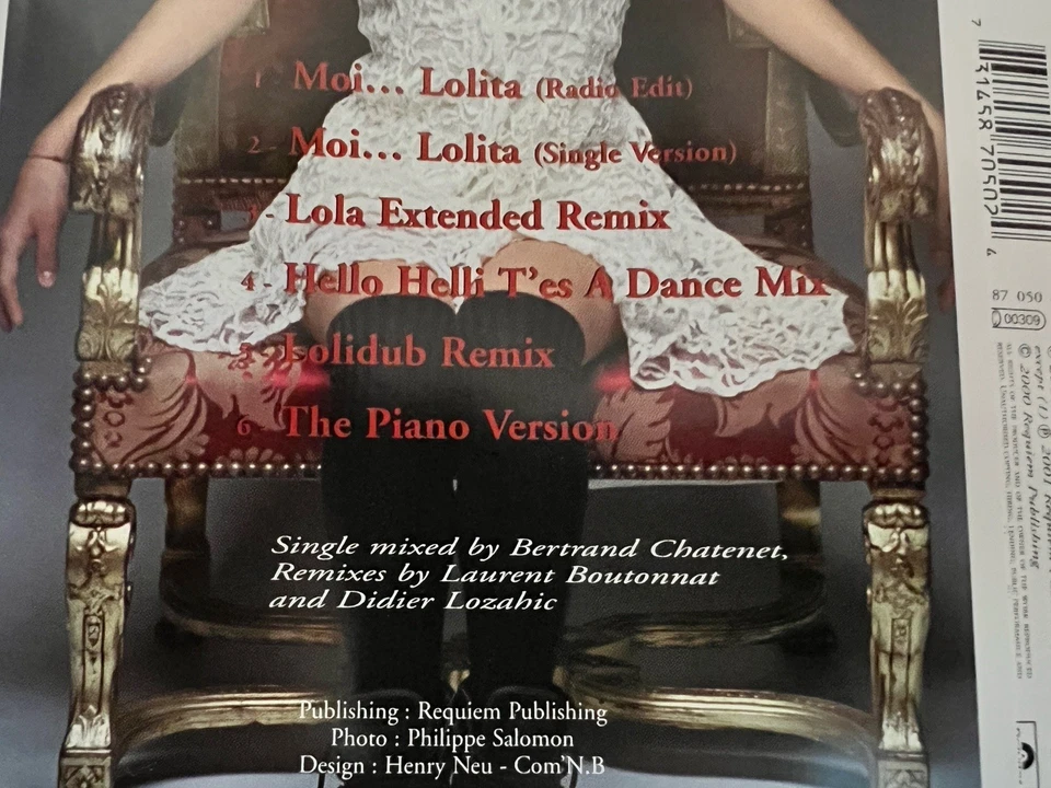 Alizee - Moi...Lolita  | M-CD | 6-Track | Sehr guter Zustand - Bild 2 von 4