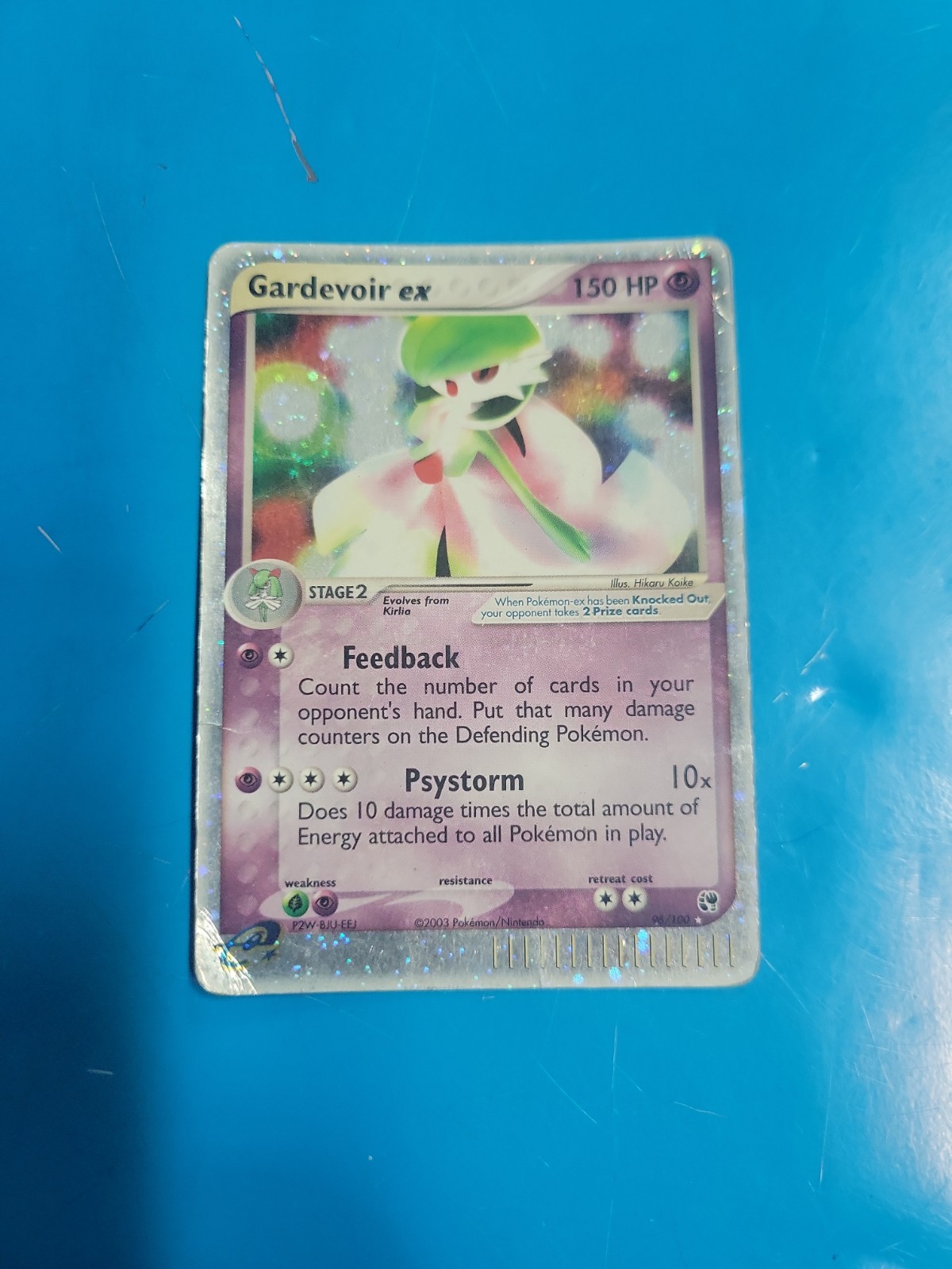 Pokemon Company Gardevoir ex 96/100 Sandstorm Ultra Rare Holo EX 150 HP