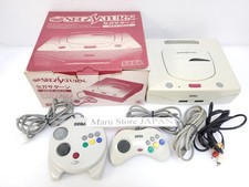 Sega Saturn White Console HST-3220 Japanese Version Select Your Accessories