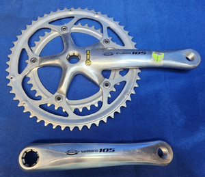 シマノ105 5500 グループセット シマノ（SHIMANO） 美品 SHIMANO 105 FC-5500 170mm クランクセット 〇
