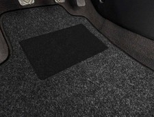 Lagerrest: Fußmattenset passend für Fiat 500 312, Hit anthrazit, Umrandung beige