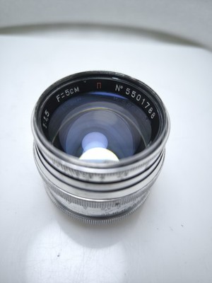 Early 1955 JUPITER-3 1.5/50 KMZ #5501788 RF M39 LTM Leica Carl Zeiss Sonnar copy