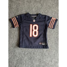 Nike Chicago Bears Caleb Williams 18 NFL Football Jersey Navy Blue Toddler 4T
