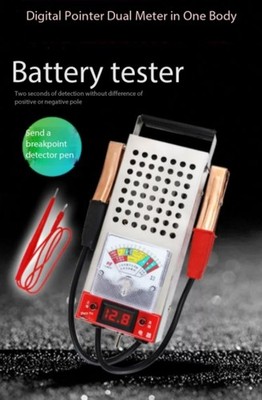 Car Battery Tester: Capacity and Voltage Measurement Instrument