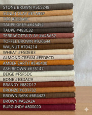Pure Linen Fabric by Yard Soft Natural Sewing Material Clothing Curtains 58 Wide
