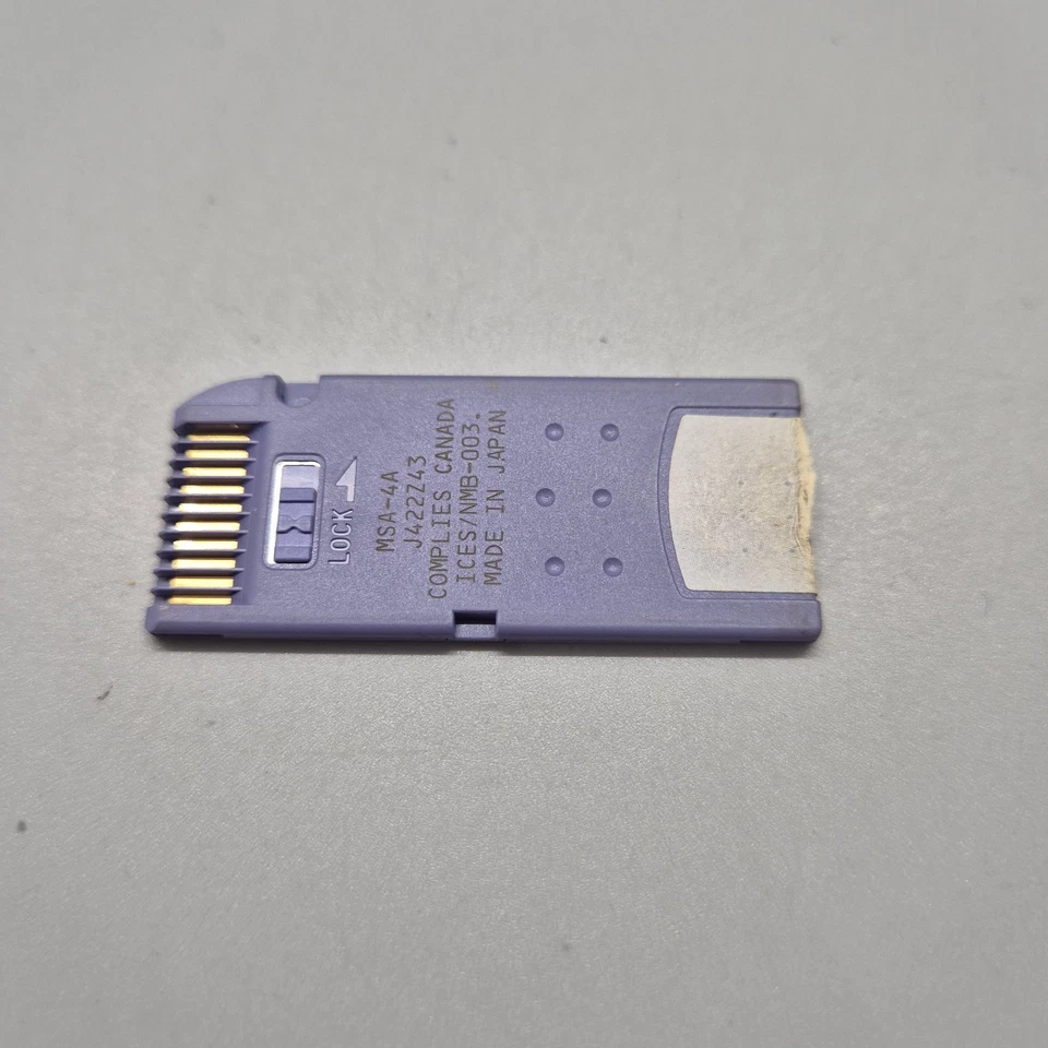 Sony Memory Stick 4MB - Image 2 of 2