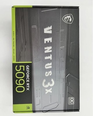 MSI NVIDIA GeForce RTX 5090 32GB GDDR7 VENTUS 3X OC Graphics Card | G5090-32V3C