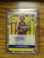 2024-25 Topps Chrome - Next Stop Signatures Jaylon Tyson #NSS-JT (AU, RC) 2