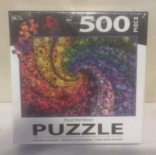 Lang Floral Rainbows Puzzle - 500 PC 8411001 ZL Turner