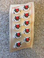 Vintage-Zopfhalter/ Haarspangen/ Haarschmuck/ Haargummi/ Zopfgummi 70-80'er/ 7