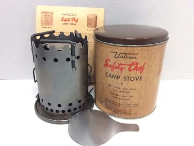 CAMP CHEF Vulcan Safety Chef Vintage Camp Stove 1950’s era