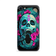 Apple iPhone 7 / 8 Skins Decal Wrap Skull Dia De Los Muertos Design Bird