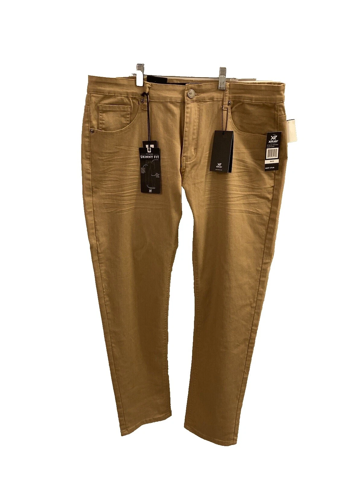 Polyester Brown Jeans for Men
