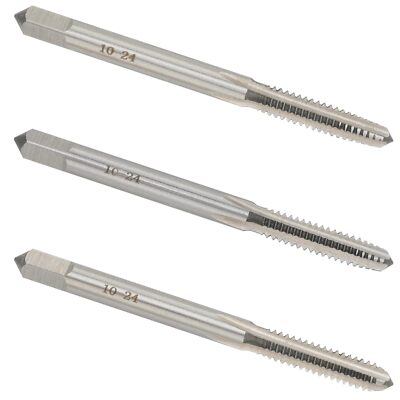 Aceteel 10-24 Hand Tap, Right Hand 10 x 24 Threading Hand Tap 1Pair