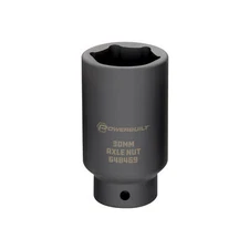 Powerbuilt 1/2 Inch Drive x 30MM Axle Nut Socket - 648469