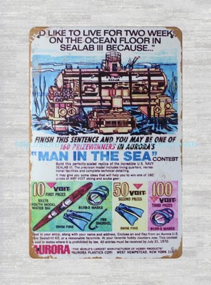 ''I'd Like To Live For Two Weeks On The Ocean Floor in Sealab III Because...