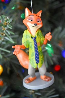 ニック・ワイルド オーナメント ZOOTOPIA CHRISTMAS Zootopia Nick Wilde 2nd in Set of 6 Ornaments Disney | eBay