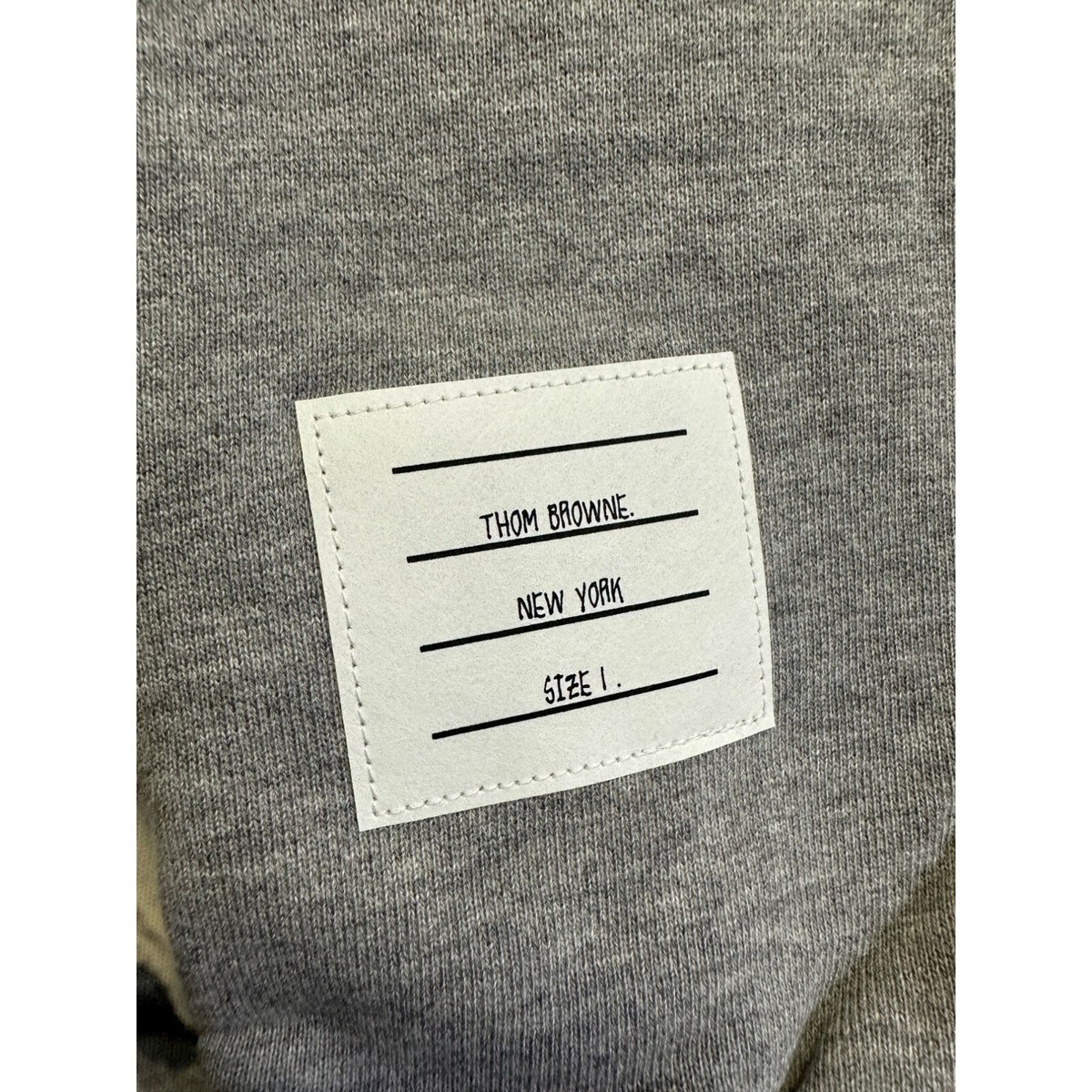 Thom Browne New York Classic Sweatpant With Engineered 4Bar Thom Browne New York Classic Sweatpant With Engineered 4Bar