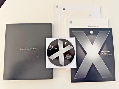 Apple Mac OS X Tiger - Version 10.4 - in OVP