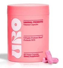 O Positiv URO pH Balance Vaginal Probiotics, 120 Capsules (PACK OF 2)