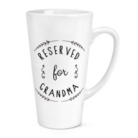 Reserved FüR Oma 483Ml Groß Latte Becher Tasse - Lustig Oma Nan