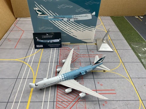 1:400 Cathay Pacific Boeing 747-8F B-LJA Aircraft Model gift -YY Wings - Picture 12 of 18