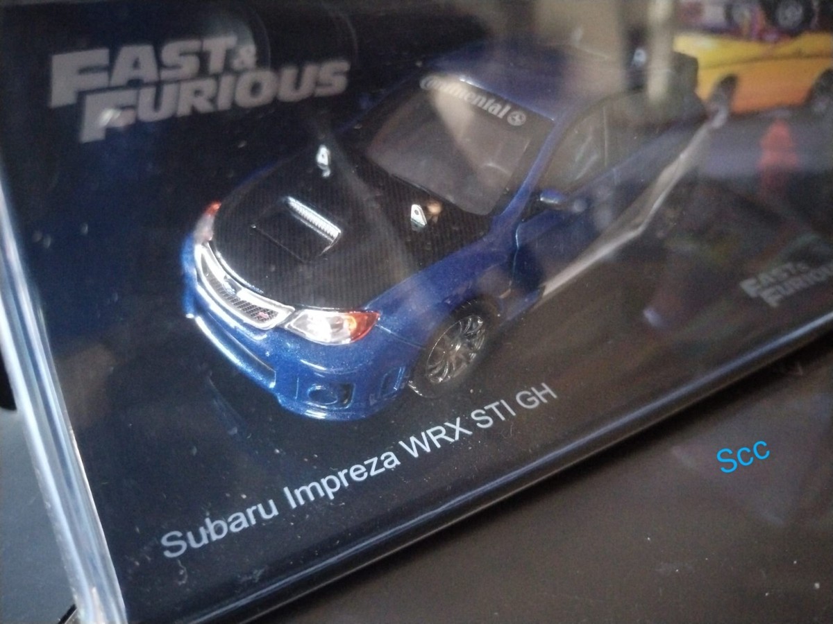 SUBARU IMPREZA WRX STI GH, FAST & FURIOUS, ALTAYA, DIECAST, 1:43